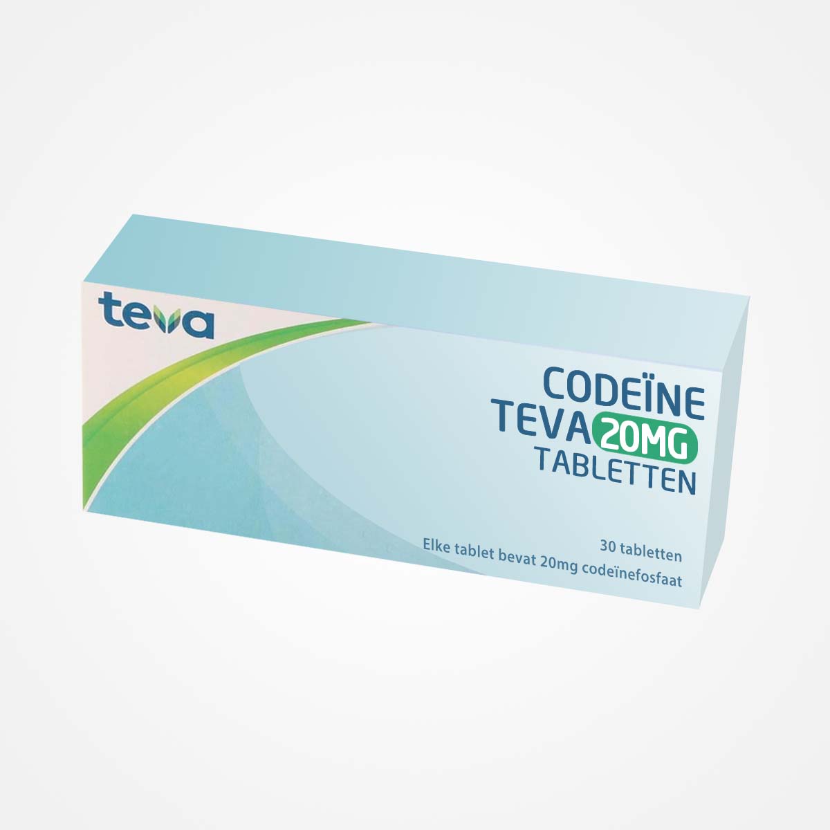Codeïnefosfaat 20mg – 30 Tabletten