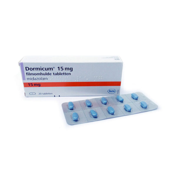 Dormicum 15 mg 30 tabletten