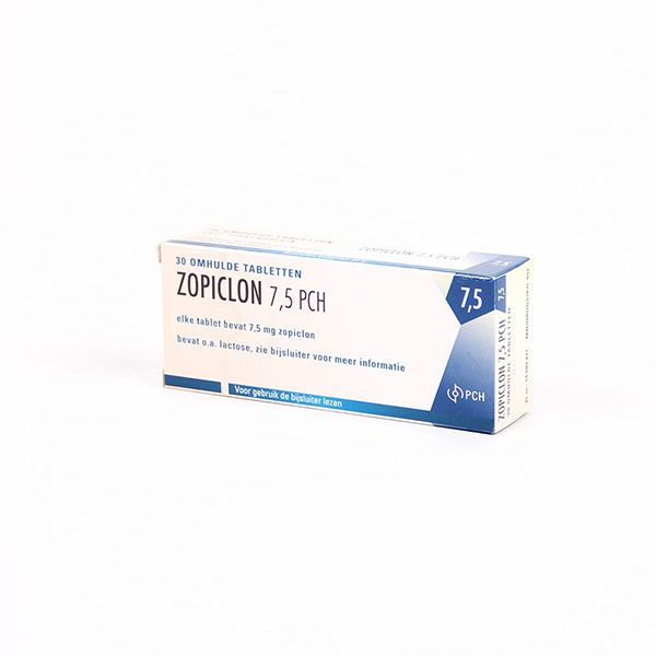 Zopiclon 7,5 mg 30 tabletten Teva
