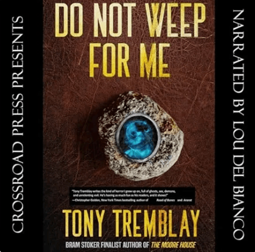 Do Not Weep For Me" audiobook cover.