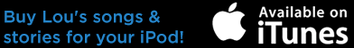 Available on iTunes banner for music.